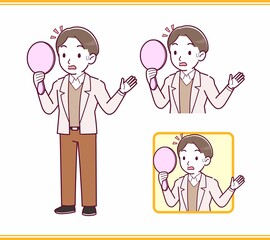 young and kind young man