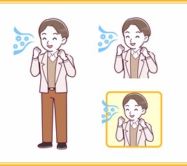 young and kind young man