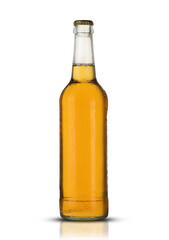 large bottle with beer