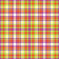 Plaid pattern seamless. Check fabric texture. Stripe square background. Vector textile design.