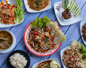 Thai Mixed Spicy Dishes 