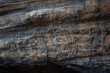 rock inscriptions