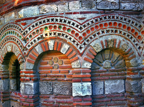 Architecture detail of Nesebar in Bulgaria, UNESCO World Heritage Site