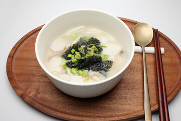 한국요리 '떡국'