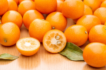 新鮮果物　金柑