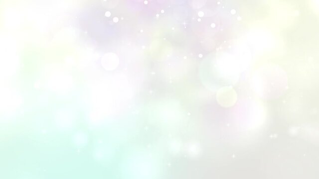 Colorful blurred lights background, soft pastel colors