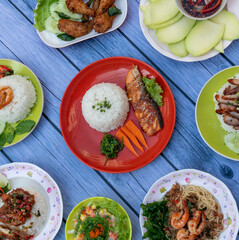 Thai Mixed Spicy Dishes 