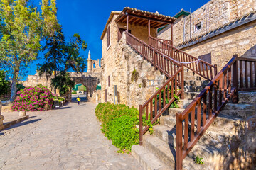 Fototapeta na wymiar Namik Kemal Dungeon in Gazimagusa Town of Northern Cyprus