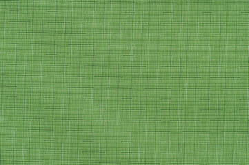 Close-up pattern of fabric imitating natural textiles. Green.
