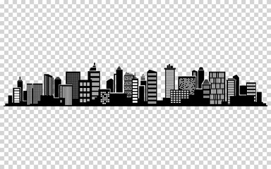 city silhouette. Cityscape design. Skyline architecture