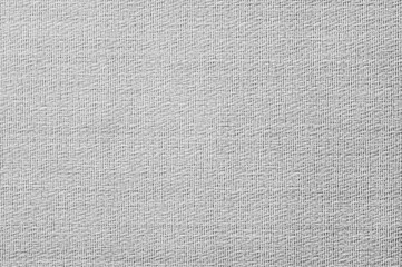 Fototapeta na wymiar Close-up pattern of fabric imitating natural canvas. Black and white.