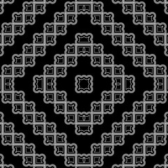Design seamless monochrome pattern