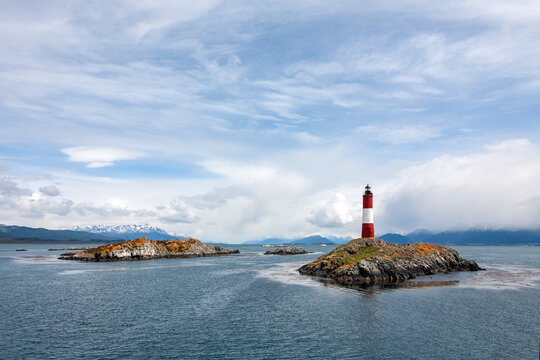 Lighthouse in the Beagle Channel  - Tierra del Fuego - Argentina