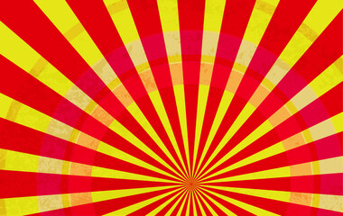 Sunburst Pattern. Radial background. Comic book