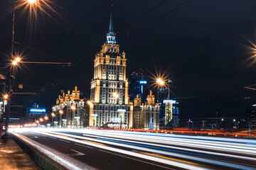 Fototapeta na wymiar Radisson Hotel Moscow