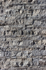 Decorative stone garden wall texture background
