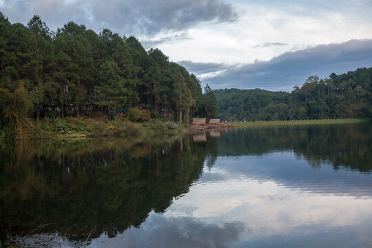 Pang Oung, Scenery lake in Mea Hong Son province, Northern Thailand