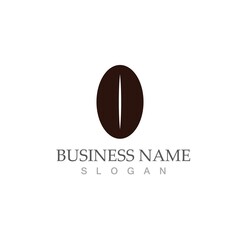 coffee bean icon vector