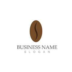 coffee bean icon vector