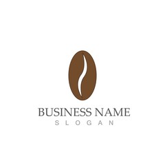 coffee bean icon vector