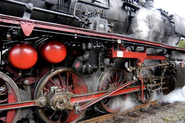 alte Dampflok, Lokomotive
