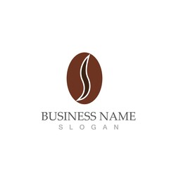 coffee bean icon vector