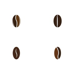 coffee bean icon vector