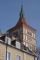 Olsztyn. Katedra św. Jakuba. Polska - Mazury - Warmia. - obrazy, fototapety, plakaty