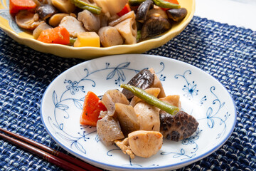 日本料理　筑前煮