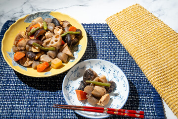 日本料理　筑前煮