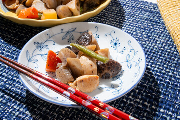 日本料理　筑前煮