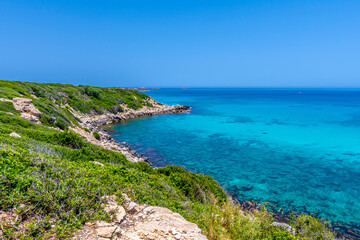 Fototapeta na wymiar A beautiful beach in Karpaz region, Cyprus