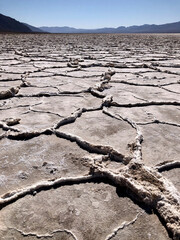 Dry Salt Flat of Death Valley