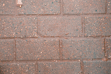 
texture in the form of tiles on the street