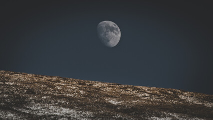 moon over the hill 