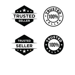 trusted seller logo icon badge