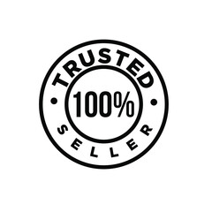 trusted seller logo icon badge