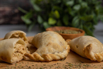 empanada de pollo