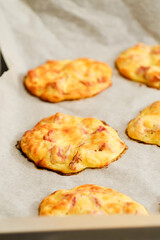 Gluten free cheese patties