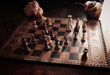 Checkmate the white king, game over