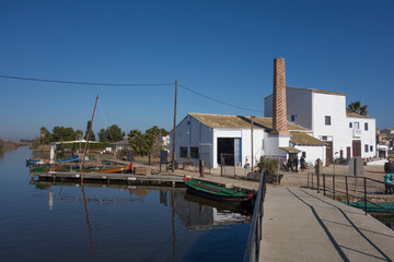 port del palmar, within the natural park of la albufera