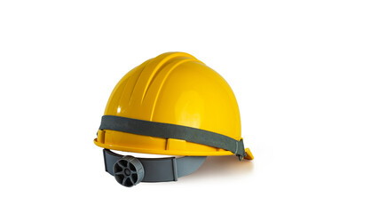 Fototapeta premium safety hat isolated on white background