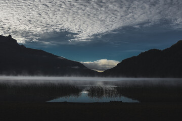 Fotografia tomada en lago Falkner en San Martin de los andes