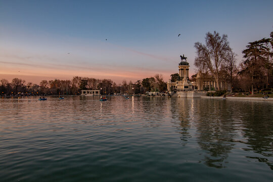 Parque del retiro, Madrid, Spain