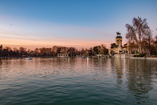 Parque del retiro, Madrid, Spain