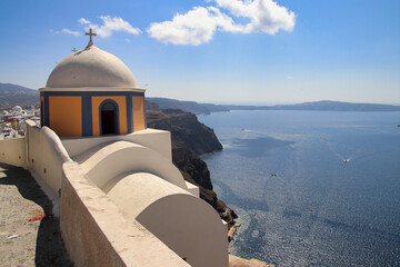 Thira (Fira) - Santorini Island, Greece, Europe