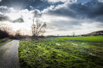 Walking in my city , sinai park burton on trent england