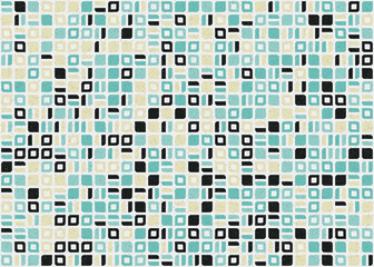 Abstract Geometric Pattern generative computational art illustration