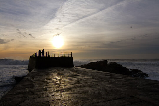 Sunset at Porto, Portugal