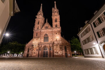 Fototapeta na wymiar Münster Basel